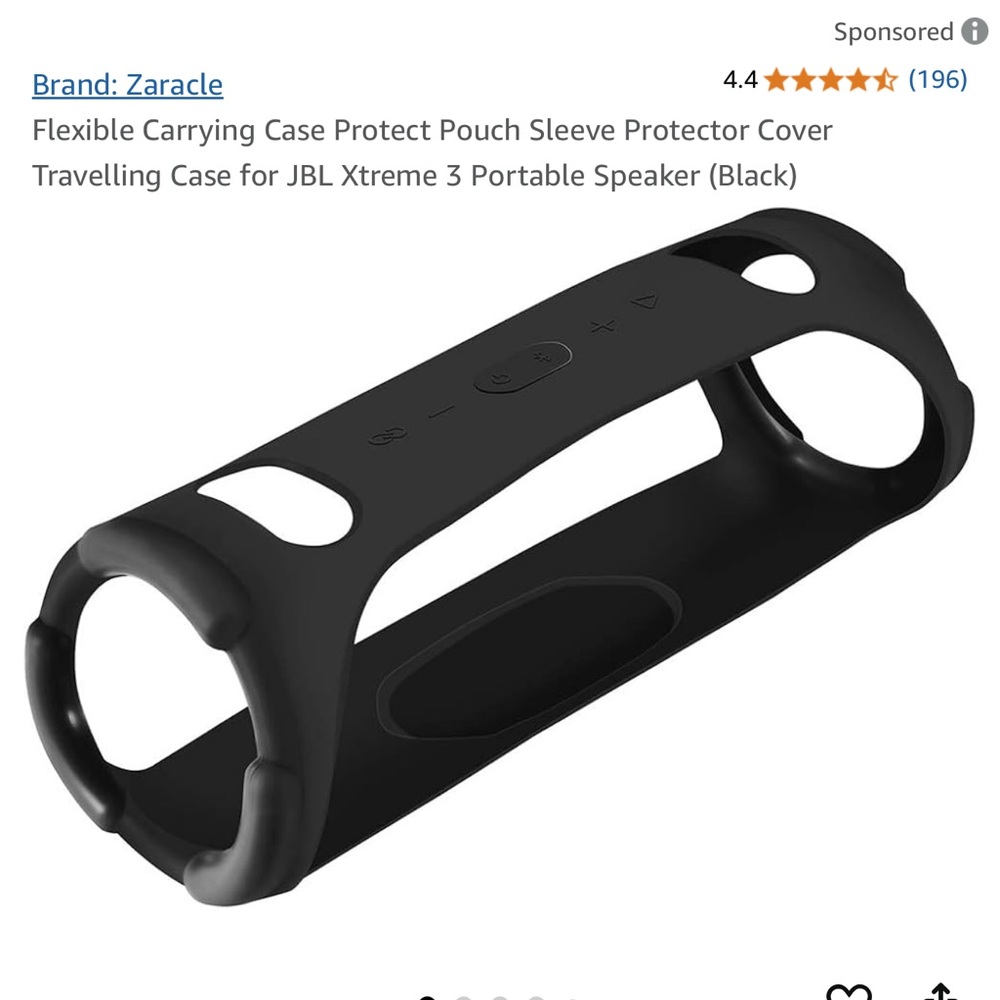 JBL Extreme 3 • Zaracle *RED* Protective Sleeve •